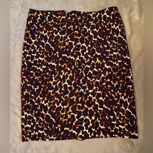 Animal Print Skirt